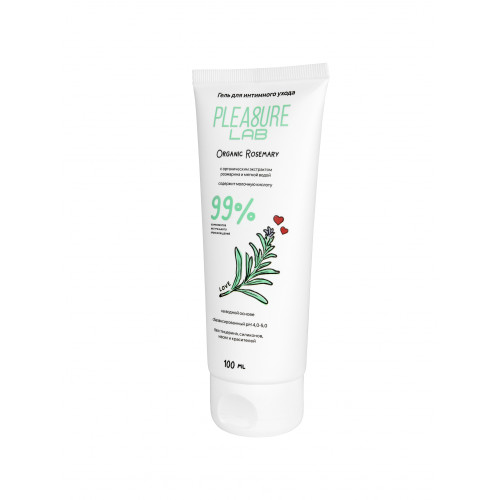 Интимный гель на водной основе Pleasure Lab Organic Rosemary (100 мл)