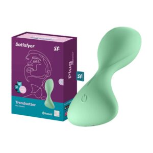 Анальный смарт-вибратор мятный Trendsetter Satisfyer
