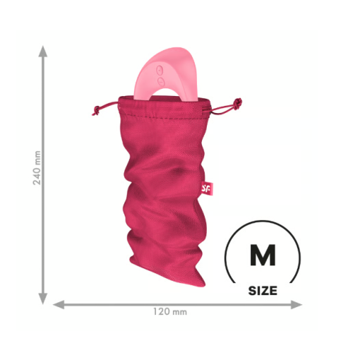 Мешочек для хранения секс игрушек розовый Treasure Bag M Satisfyer