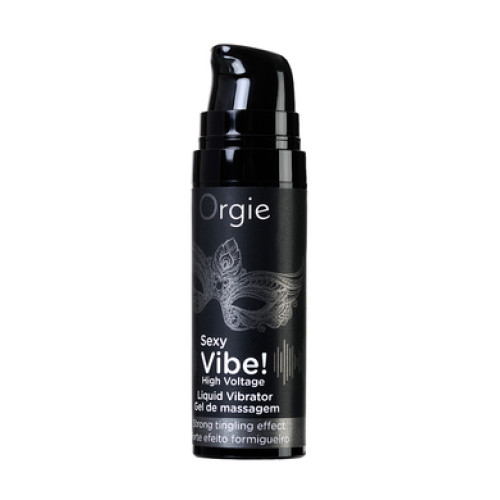 Жидкий вибратор с усиленным эффектом вибрации ORGIE Sexy Vibe High Voltage 15 мл