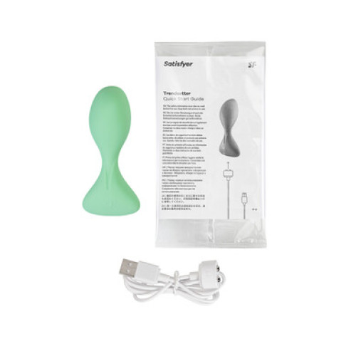 Анальный смарт-вибратор мятный Trendsetter Satisfyer