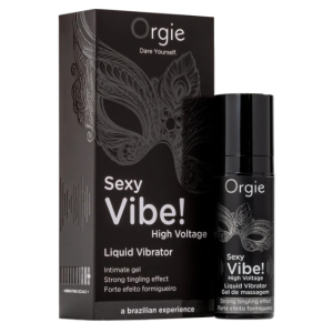 Жидкий вибратор с усиленным эффектом вибрации ORGIE Sexy Vibe High Voltage 15 мл