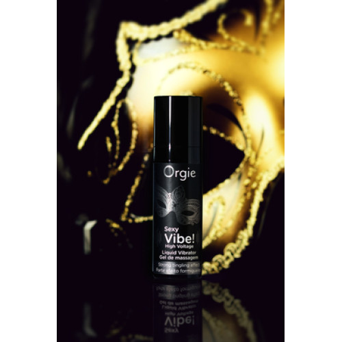 Жидкий вибратор с усиленным эффектом вибрации ORGIE Sexy Vibe High Voltage 15 мл