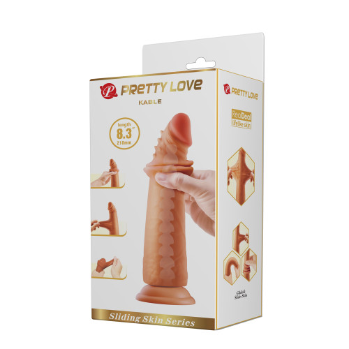 Реалистичный фаллоимитатор на присоске Pretty Love Kable