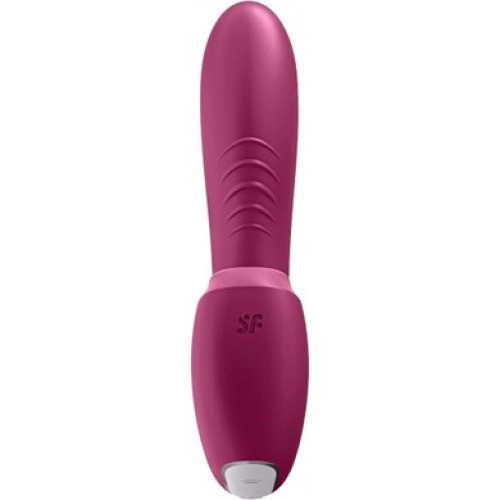 Смарт-вибратор с вакуумно-волновым стимулятором клитора розовый Sunray Satisfyer