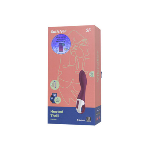 Смарт-вибратор для точки G с подогревом Heated Thrill Satisfyer