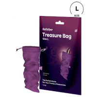 Мешочек для хранения секс игрушек фиолетовый Treasure Bag, L Satisfyer