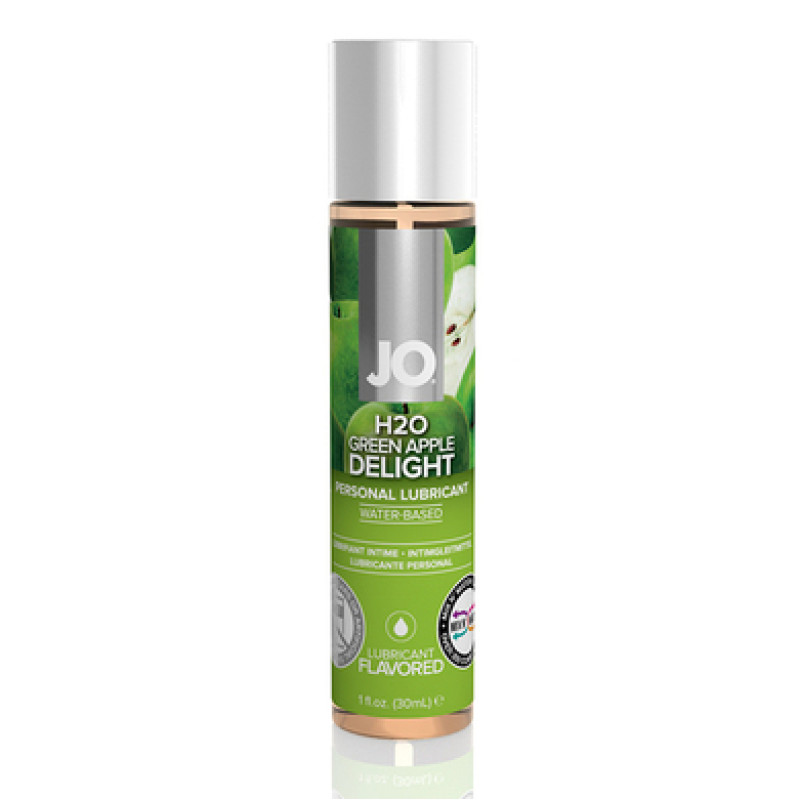 Оральный лубрикант со вкусом Яблока JO Flavored Green Apple (30 мл)