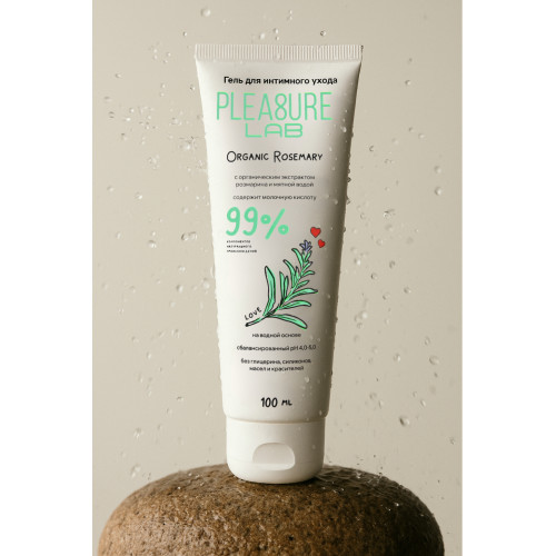 Интимный гель на водной основе Pleasure Lab Organic Rosemary (100 мл)