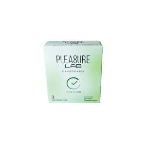 Презервативы с анестетиком Pleasure Lab (3 шт)