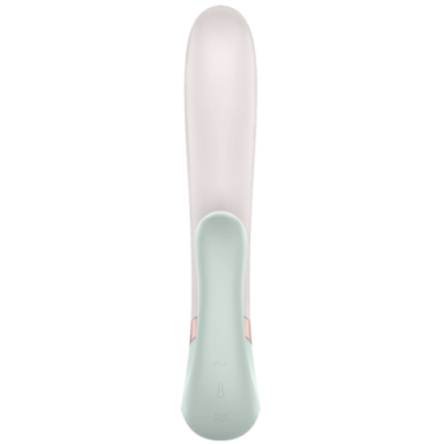 Смарт-вибратор с функцией нагрева мятный Heat Wave Satisfyer