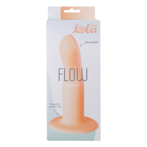 Дилдо на присоске телесный Flow Stray 16,6 см