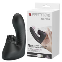 Перезаряжаемая вибронасадка на палец Pretty Love Norton