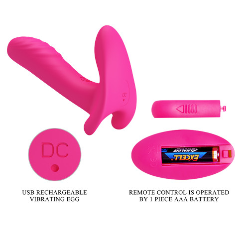Парный вибромассажер Pretty Love Remote Control Massager