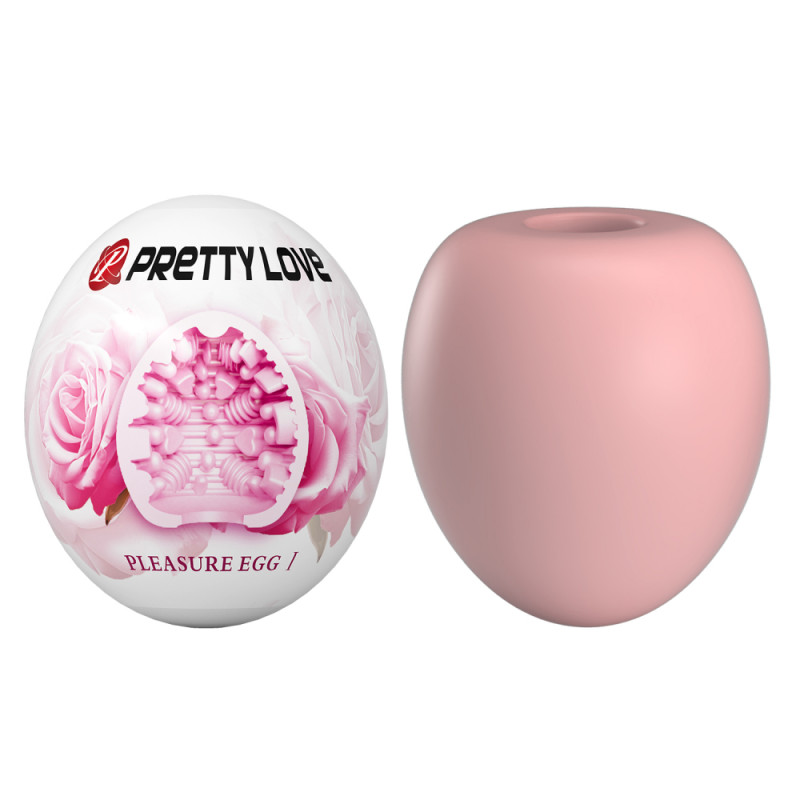 Мастурбатор-яйцо розовое Pretty Love Pleasure Egg I