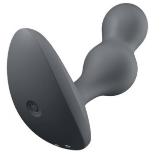 Анальный смарт-стимулятор с вибрацией серый Deep Diver Satisfyer (иной угол)