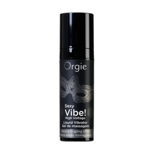 Жидкий вибратор с усиленным эффектом вибрации ORGIE Sexy Vibe High Voltage 15 мл