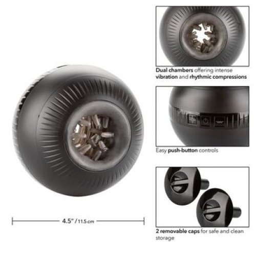 Оригинальный двухсторонний мастурбатор в виде шара Optimum Power Masturball