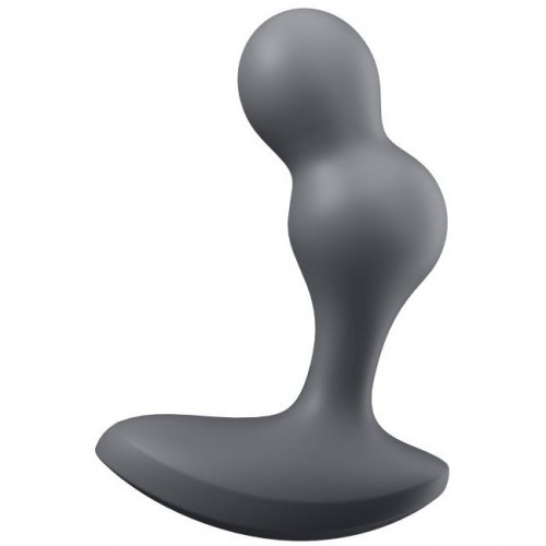 Анальный смарт-стимулятор с вибрацией серый Deep Diver Satisfyer