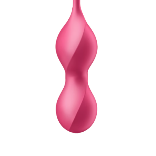 Смарт-виброшарики с пультом ДУ красные Love Birds 2 Satisfyer