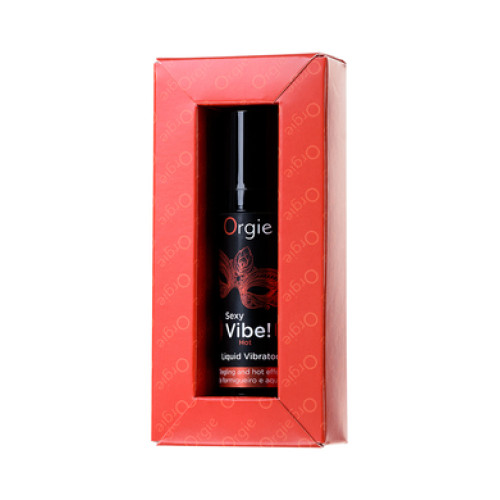 Жидкий вибратор с разогревающим эффектом ORGIE Sexy Vibe Hot 15 мл