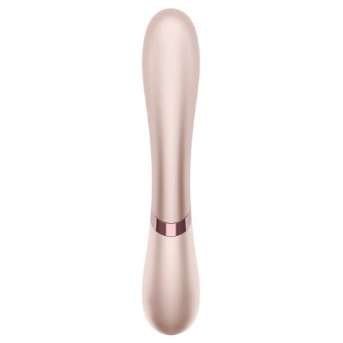 Смарт-вибратор с функцией нагрева бежевый Hot Satisfyer