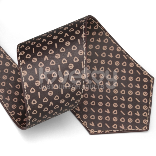 Ошейник-галстук из искусственной кожи Rebellion Reign Tie Collar