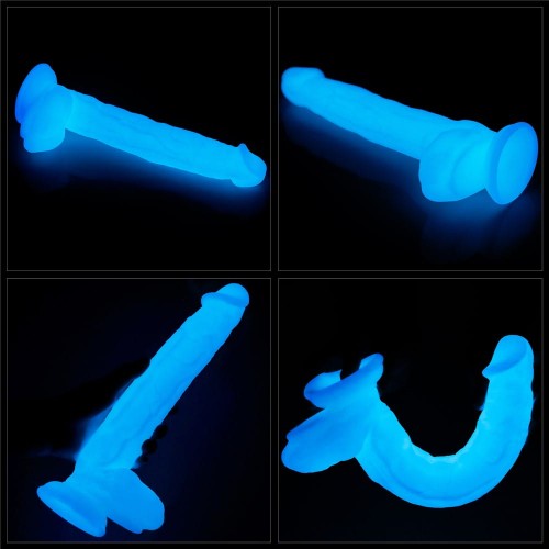 Светящийся в темноте фаллос на присоске Lumino Play Dildo 27 см