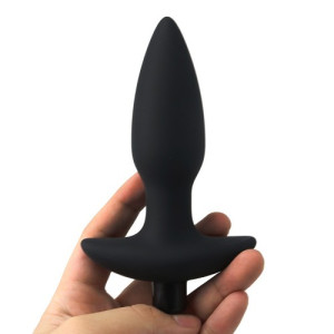 Анальная пробка с вибрацией Silicone Fantasy Anal Plug (иной угол)