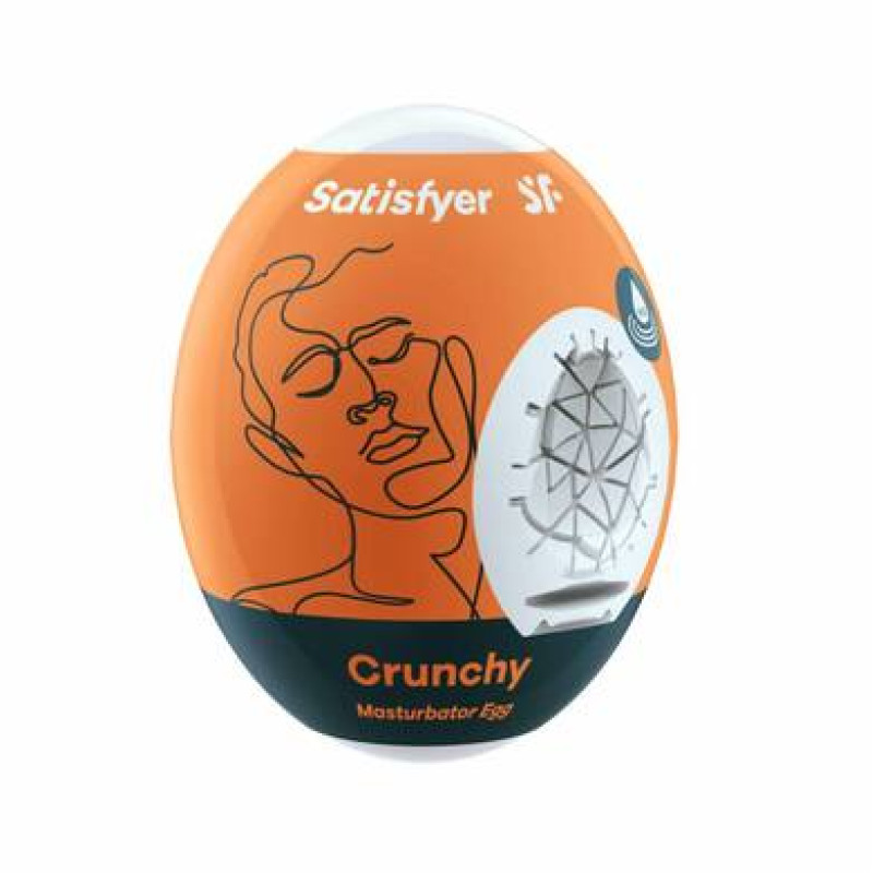 Мастурбатор-яйцо Masturbator Egg Crunchy Satisfyer