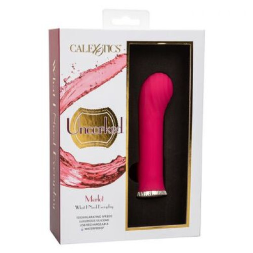 Мини вибратор для стимуляции G-точки Uncorked Merlot