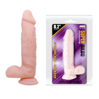 Реалистичный фаллоимитатор на присоске Baile Super Dildo 21 см