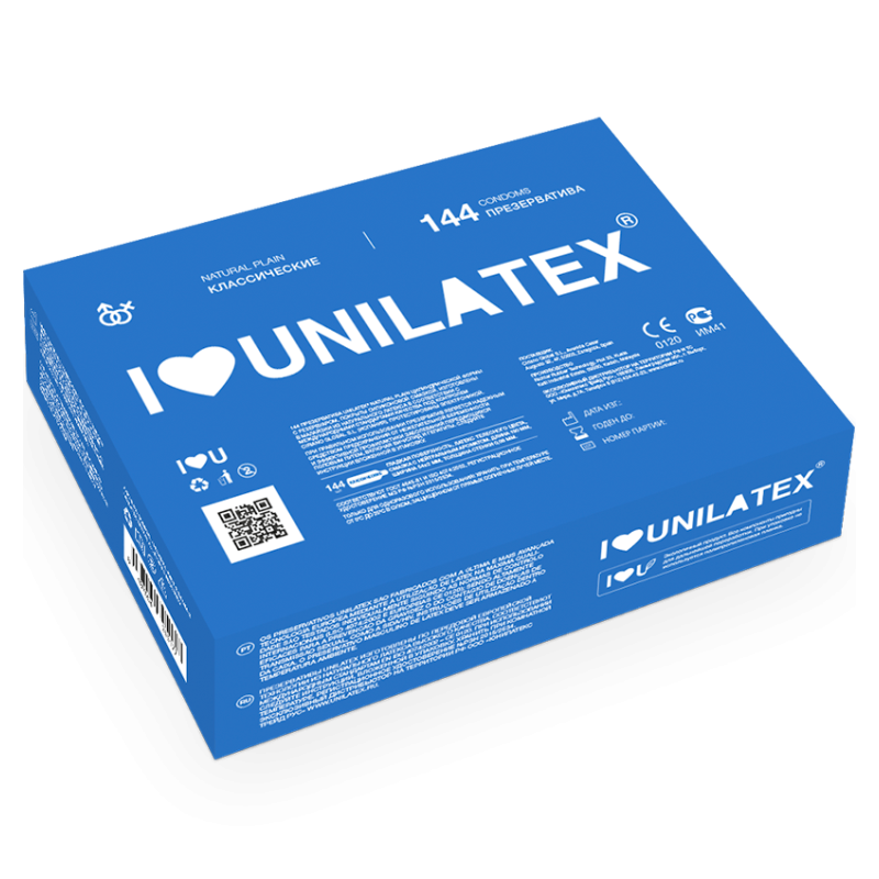 Презервативы классические Unilatex Natural Plain (144 шт)