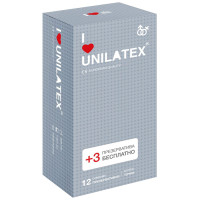 Презервативы с точечной поверхностью Unilatex Dotted (15 шт)