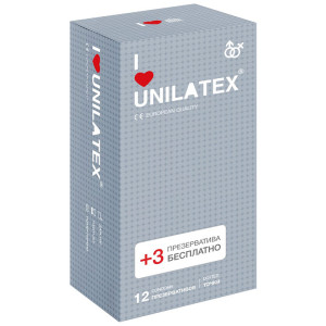 Презервативы с точечной поверхностью Unilatex Dotted (15 шт)