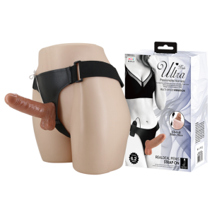 Страпон с вибрацией Ultra Passionate Harness Realdeal Penis Baile