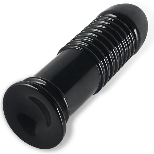 Черный фаллоимитатор King-Sized Anal Bumper 20 см