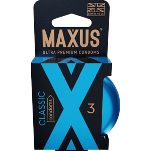 Презервативы MAXUS Классические в железном кейсе № 3