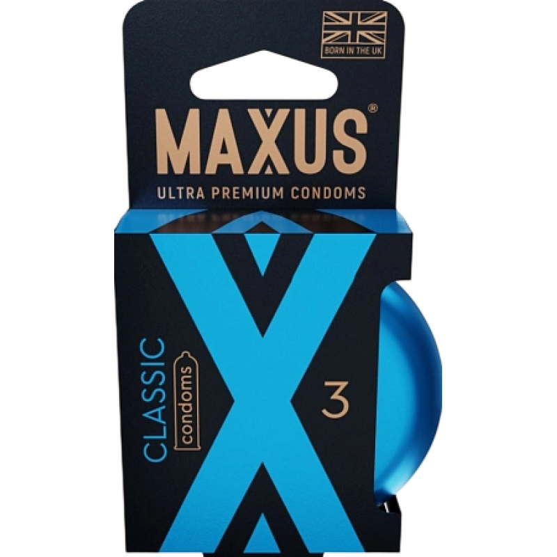 Презервативы MAXUS Классические в железном кейсе № 3