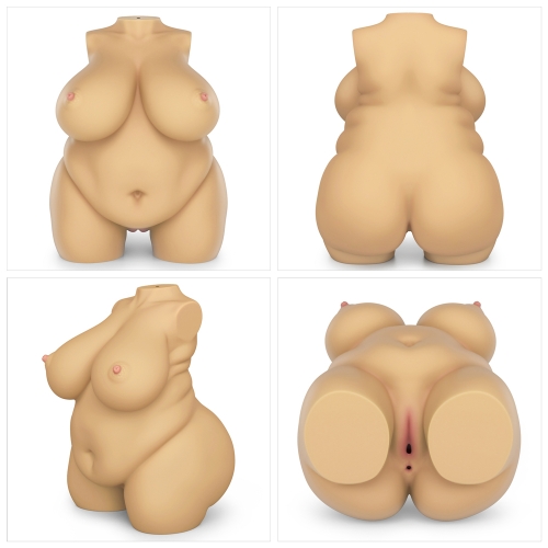 Реалистичный мастурбатор с вагиной анусом и грудью Streetgirl's №7