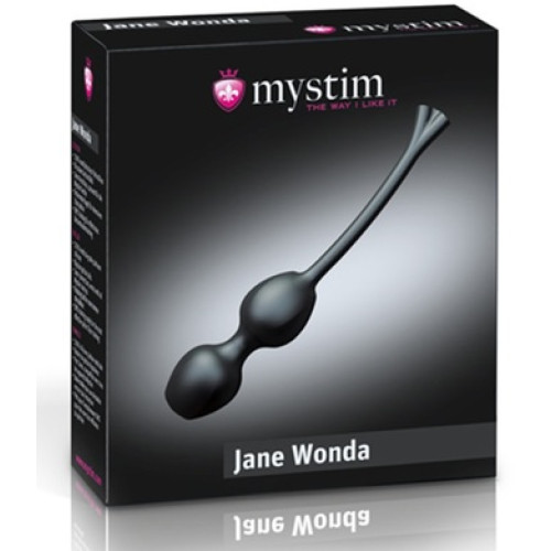 Шарики вагинальные с электростимуляцией Mystim Jane Wonda