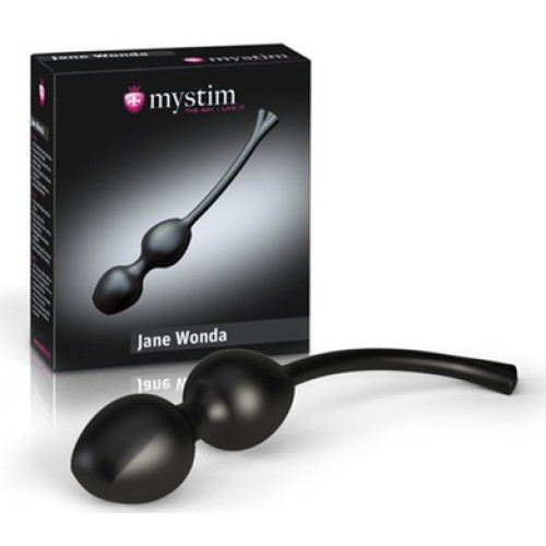 Шарики вагинальные с электростимуляцией Mystim Jane Wonda