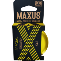 Презервативы точечно-ребристые MAXUS Special X-edition 3 шт