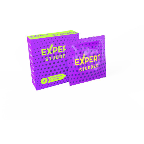 Презервативы точечные EXPERT Studded (3 шт)