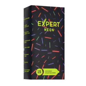 Презервативы светящиеся EXPERT Neon (15 шт)