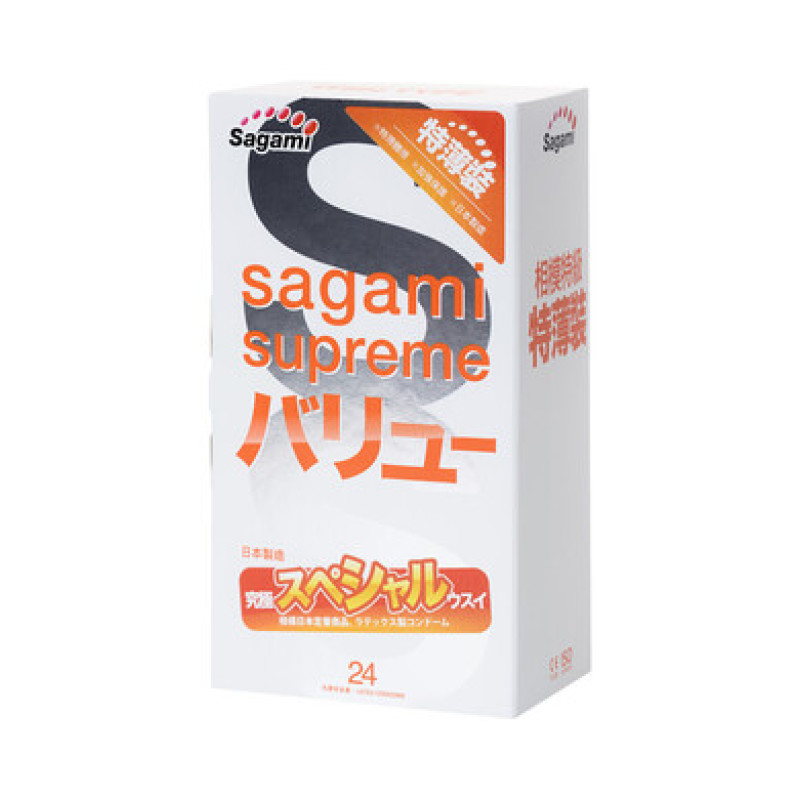 Презервативы латексные ультратонкие Sagami Xtreme Superthin (24 шт)