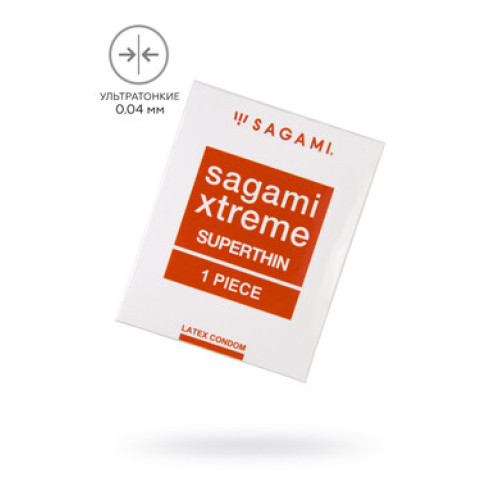 Презервативы латексные ультратонкие Sagami Xtreme Superthin (1 шт)
