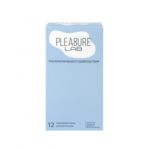 Презервативы ультратонкие Pleasure Lab (12шт)