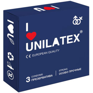 Презервативы особо прочные Unilatex Strong (3 шт)
