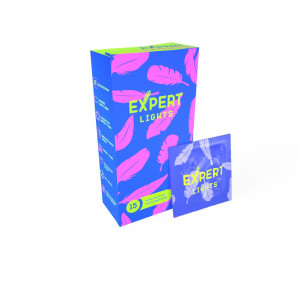 Презервативы ультратонкие EXPERT Lights (15 шт) (иной угол)